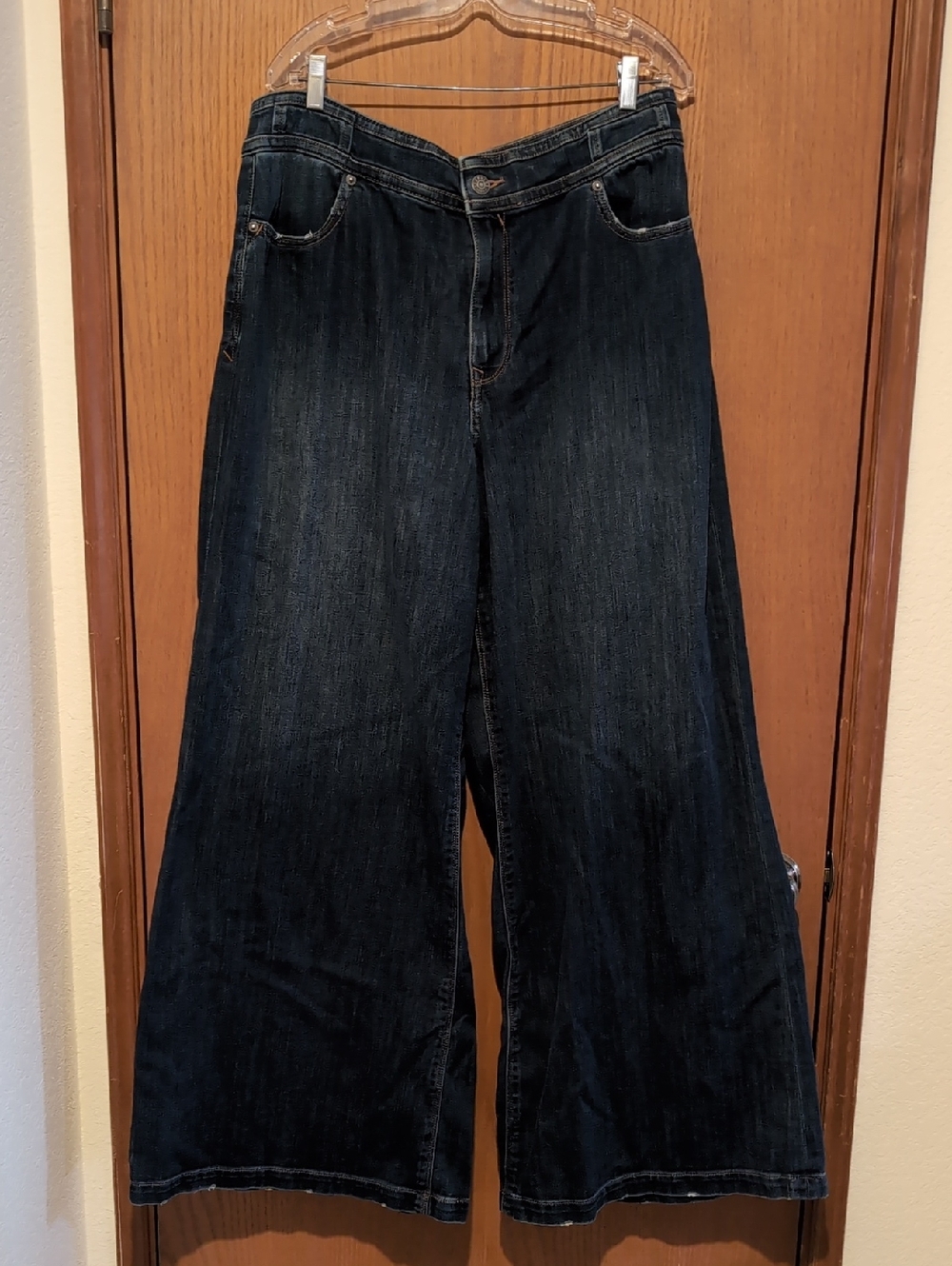 Express Extra Wide Leg Denim Jeans